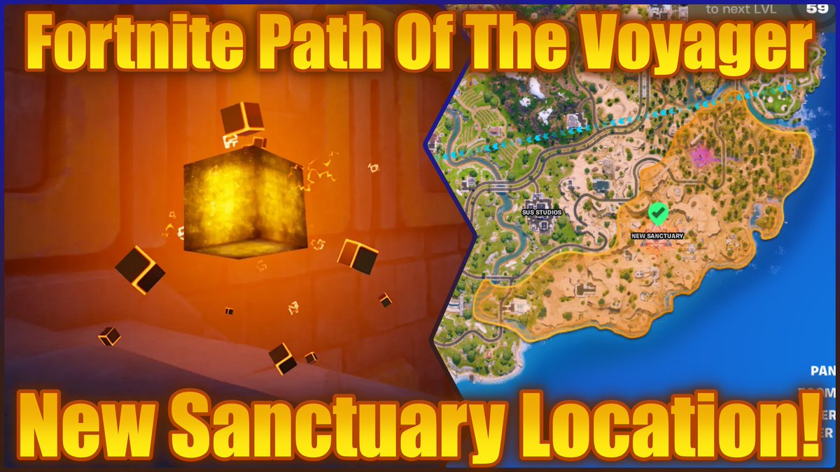 Fortnite Path Of The Voyager Quest - All New Sanctuary Cube Locations! youtu.be/U6dEMH3AuSE?si… via <a href="/YouTube/">YouTube</a> 
#Fortnite #FortniteCH7S2 #FortniteQuest