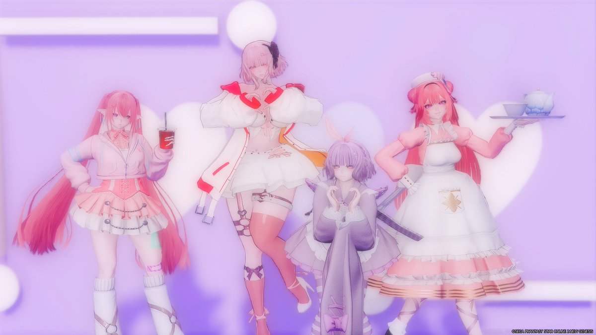 ぷりむちゃんすいちゃんごまちゃん！
かわいいいい🥰
#PSO2NGS_SS
#ymps2集会