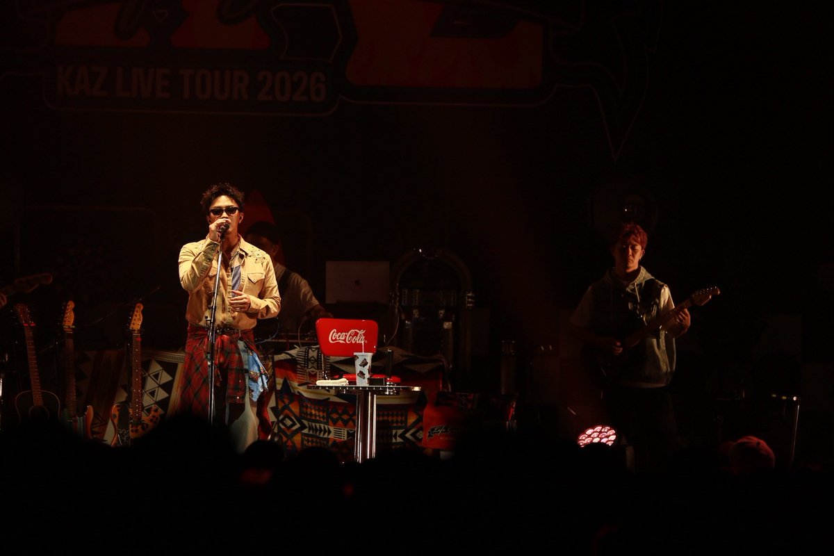 KAZ（数原龍友）、『KAZ LIVE TOUR 2026 “LIFE GOES ON”』 ツアー開幕！ lvtimes.net/music/76249/ 
#KAZ #数原龍友 #GENERATIONS #LIFEGOESON