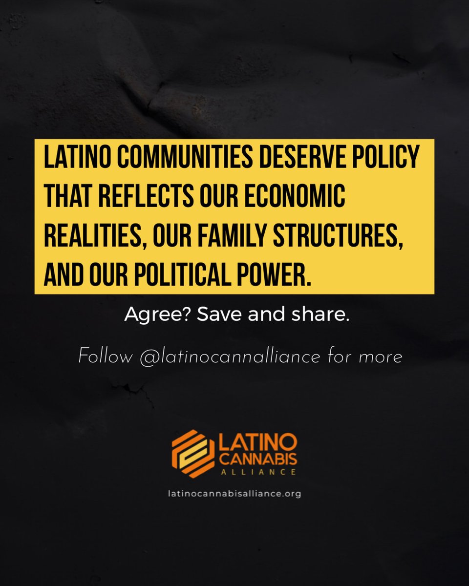 Latinocannally's tweet photo. 2of2
The reality is more layered. Latino communities care about #immigration, AND affordability, wages, housing, healthcare, family stability, access to plant medicine, and whether #policy improves daily life. When federal reform ignores that, it fails us.#LCALatinoLens. https://t.co/i8PWC1JEbU