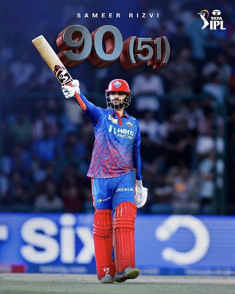 Another match winning knock by Samir Rizvi in IPL 2026, hit 90 off 51 against Mumbai Indians.
#DCvsMI #ipl #ipl2026 ##samirrizvi #MIvsDC