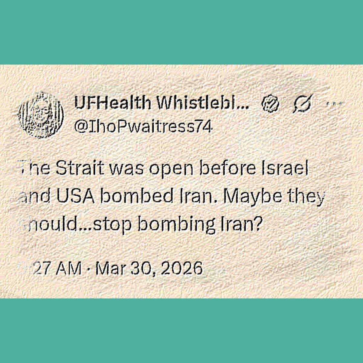 UFHealth Whistleblower Kathleen Maynard 🇵🇸Ⓥ tweet media