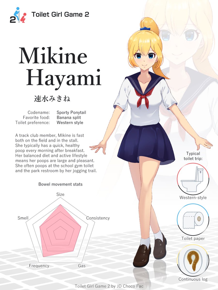 Toilet Girl Game tweet media