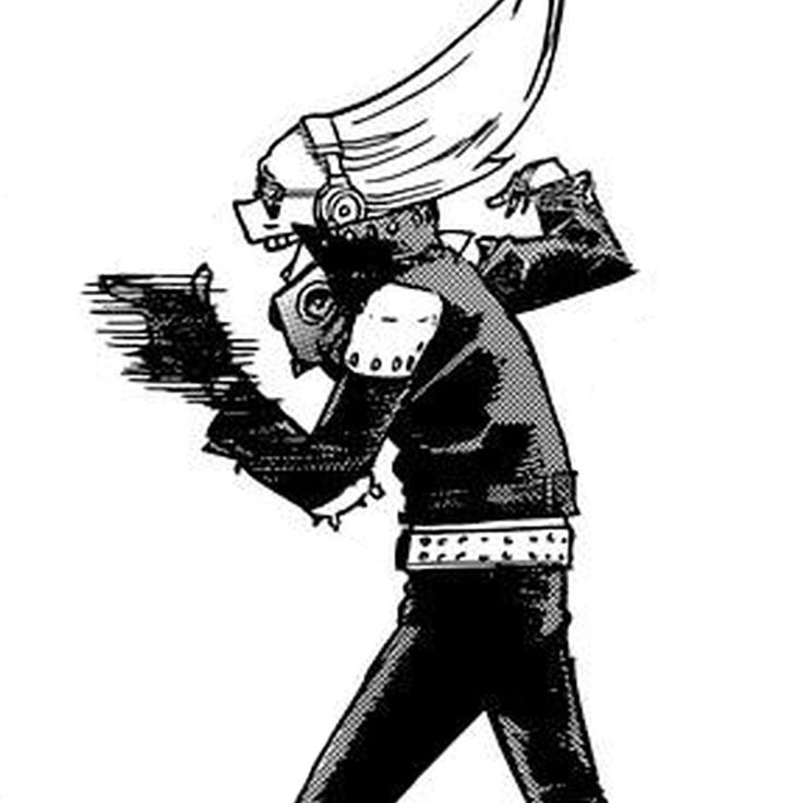 vultocorderosa's tweet photo. I just learned that Mic only has one elbow patch in the Manga... I feel like the biggest fakest fan ever. https://t.co/CyoZ1n9hjd