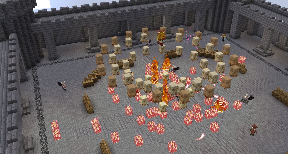 【Ars×Dungeons】

ハマクラで開発が進む戦闘データパックのテストプレイを行いました！
なんと4/18(土)の新歓日でも遊べる予定です！お楽しみに！

#ハマクラ #マイクラ #Minecraft