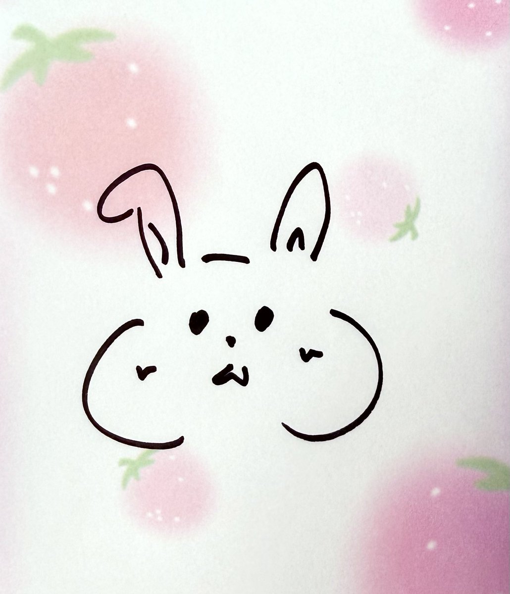 260401
체리파이 찐막 소감을 ‘토끼’그림으로 그려주세요🐰
근데 걍 토끼 … 더 그리면 망친대

그리면서 살 많이 쪘는데 이러길래
(찬희 살쪄서 토끼 아니라는줄알고 뭐가살쪄!!)
아니야 지금 살 빠졌잖아요!! 했더니
아니 얘(토끼)가..

……. 그래
토끼볼이 빵빵하긴해요