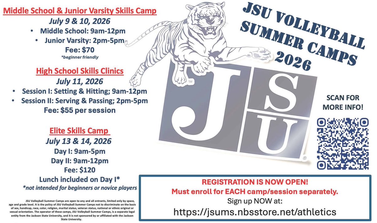 Jackson State Volleyball tweet media