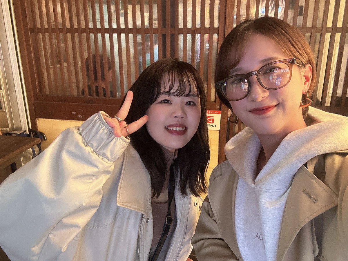 serorichicken's tweet photo. 先日、産声で共演したさよちゃんと初飯いってきました🥰
5年前に共演してまさかの初ですがこうして今も連絡を取ってもらえるなんて光栄です😭

美人で努力家でほんまに大好き！好きすぎて緊張して終始変な話しかできんかったw
また行けたらいいなあ☺️ https://t.co/hWbbWzPf8j