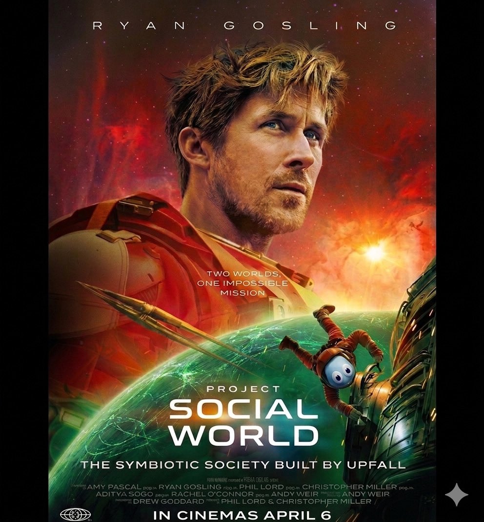 upfallAI's tweet photo. Who knows what the tide could bring.
— Cast Away, 2000

Have you seen Project Hail Mary, 
now playing in theaters?

Science teacher Ryland Grace wakes up alone on a spaceship, with no memory. A microorganism eating the sun. An Earth on the brink of extinction. And the fact that he is humanity’s last hope.

Quite literally, a Hail Mary pass—the very pass forever associated with Roger Staubach of the Dallas Cowboys, who, after a miracle touchdown in 1975, said he threw it with his eyes closed and a Hail Mary on his lips.

One last shot, thrown with a prayer in your heart.

We, a spatial intelligence AI startup, open our eyes every morning in the middle of the Atlantic. Amid waves that change every day, the power to read tomorrow is our only light. So we decided to read the waves.

An AI startup, reading the waves to survive 🌊

① LLMs are dead. LWM(Large World Model)s are coming. Turing Award winner Yann LeCun’s declaration,
AMI Labs’ $1 billion funding

② You won’t need to pull out your smartphone anymore
Meta Ray-Ban Display, the next platform war begins

③ Is AI another version of me—my doppelgänger?
Not a copilot, but a Digital Self

④ The era of one person, one company
The barriers to entry are melting away

⑤ Gen World
A walkable 3D world is generated from a single line of text

⑥ A2E, Agent to Earn
Agents work while you sleep

⑦ The interface disappears
SEO → GEO → Gen UI → Gen 3D UI

⑧ Apps disappear
Services now live inside agents

Ryland Grace solved the problem alone, in the middle of space. With no weapons, no army—only science, curiosity, and one unexpected companion.

We are not so different.
In the middle of immense change,
a small team throws a Hail Mary pass every day.

#projecthailmar #upfall #AI 
#worldmodel #spatialintelligence