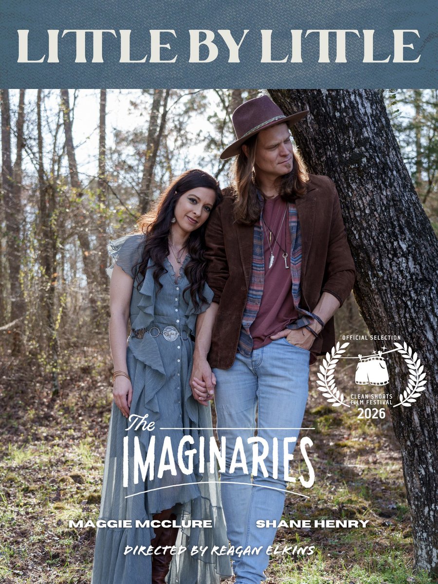 imaginariesband's tweet image. Excited to share @imaginariesband music videos for #LittleByLittle and #Constant dir. by @reaganelkins are official selections at @cleanshorts taking place today! Also happy to share Constant is an official selection at the upcoming @tonkawafilmfestival! 🎶✨🎥