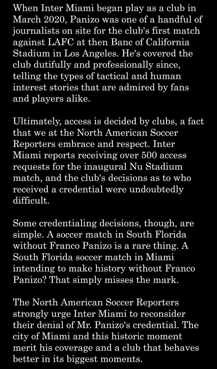 North American Soccer Reporters (NASR) tweet media