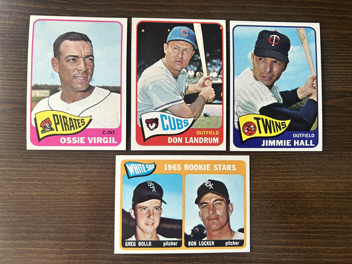 WaxPack916's tweet image. Added some High Numbers to my 1965 Topps #SetBuild. These put me at 544 of 598. #Collect