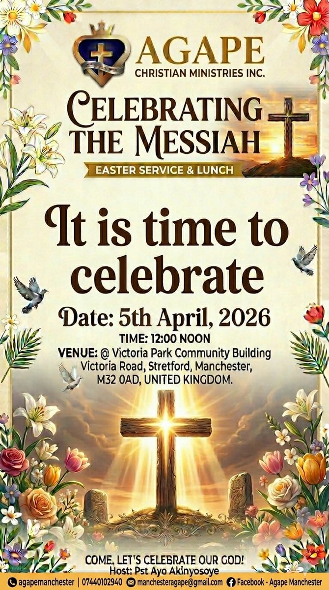 Agape Manchester tweet media