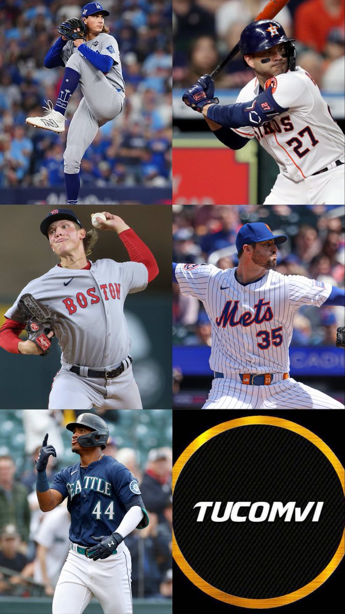 JoshuaMMKR's tweet photo. TOP 5 FIJAS MLB⚾️📊

👉Tyler Glasnow +5.5 ponches 
👉Astros Vs Athletics +8.5 carreras
👉Connelly Early +5.5 ponches
👉Clay Holmes +15.5 outs 
👉Julio Rodríguez +1.5 bases totales

🎁Si se aciertan las 5 voy a regalarle 50 euros a una persona que le dé like, comente y haga RT a este post🤞🍀 vamos por ese plenazo!!!!