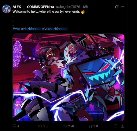 pinksartdump's tweet photo. comms open huh? ok go ahead and recreate my art then buddy.....heads up this person is stealing art from many people 2k followers smh https://t.co/HYlgchLI1z