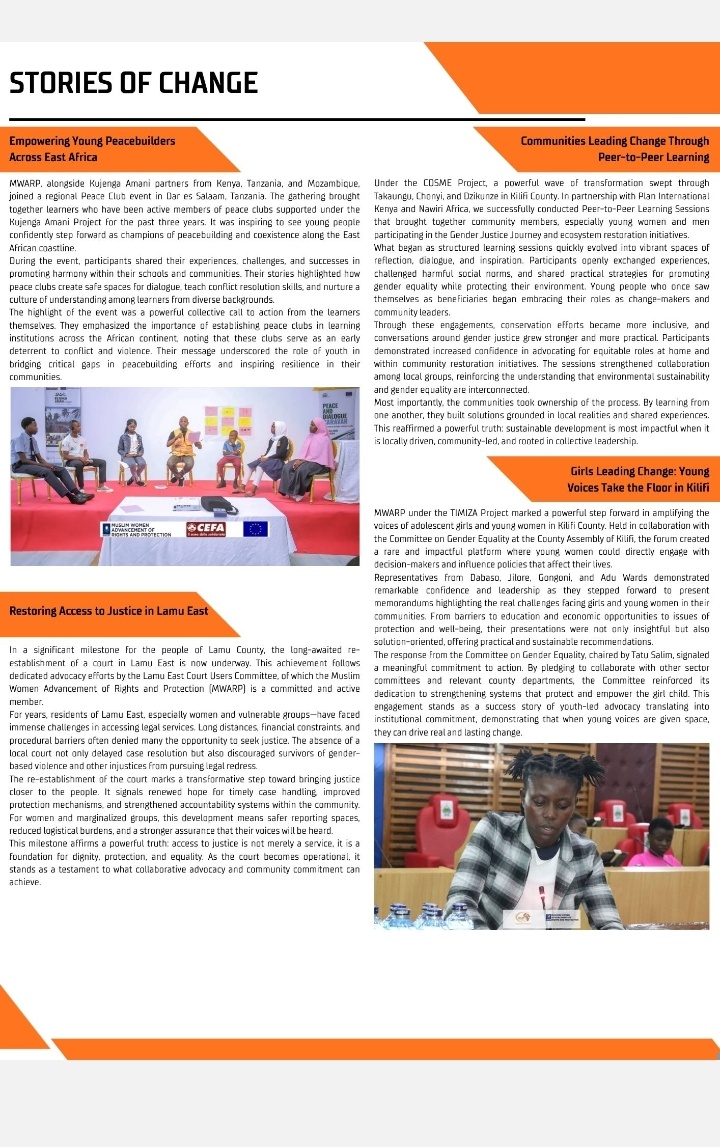 nanamunthaz's tweet photo. MWARP's work goes beyond identity, justice, protection and opportunity for every voice in the community. @Mwarpkenya @IhaVictor @nora_h_ke @WilliamMwema5
#MwarpImpact #TIMIZAProject #PwaniGirlsRise #KilifiEmpowers https://t.co/pnEHEAZO9H