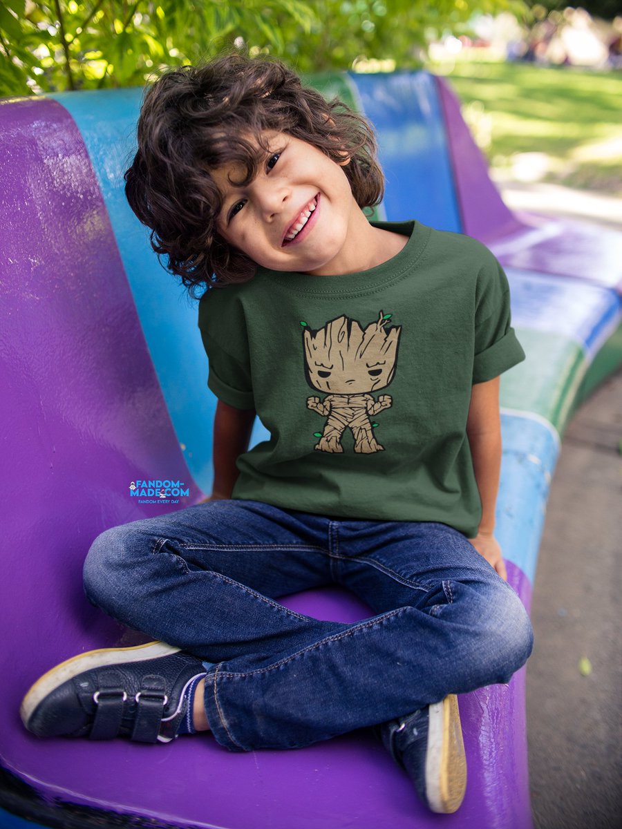FandomMade's tweet image. Get your little one looking Groot-tastic in this adorable Groot Youth Tee. This design and more can be found at Fandom-Made.com!

Let your mini fan show off their love for this lovable Guardian of the Galaxy in style!

#guardiansofthegalaxy #vindiesel #groot #fandommade