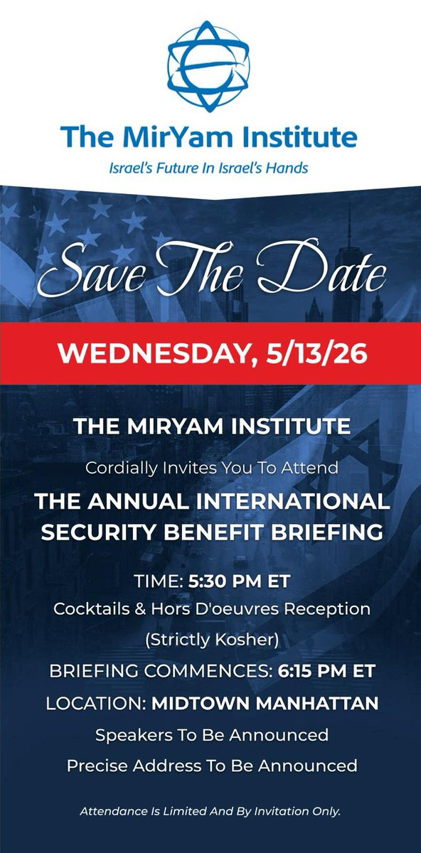 The MirYam Institute tweet media