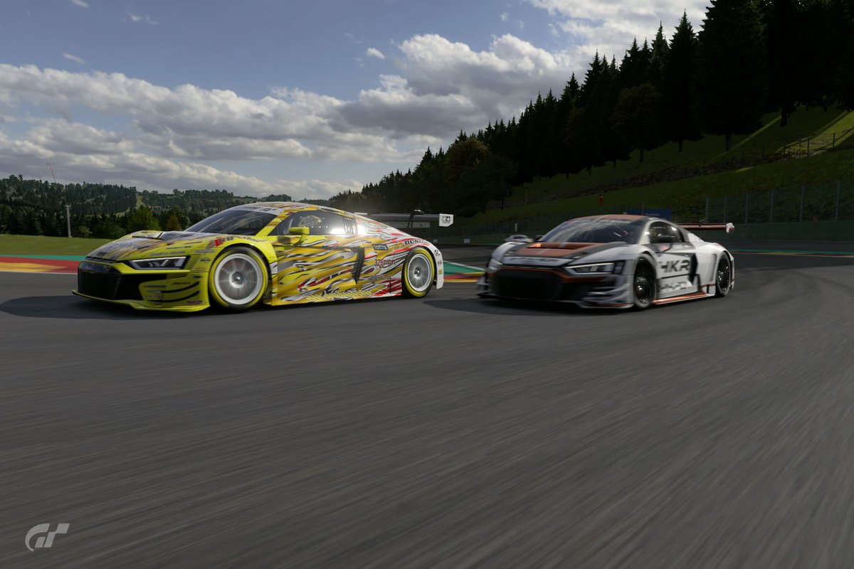 #GT7デイリー
昨日に続いて今日も
Deeさんと熱いバトル‼️
クソ楽しい‼️