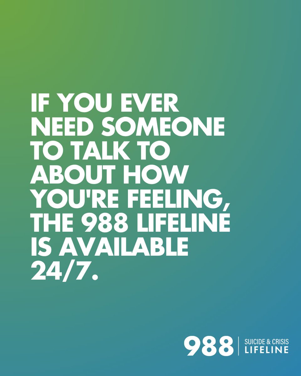 988 Suicide & Crisis Lifeline tweet media