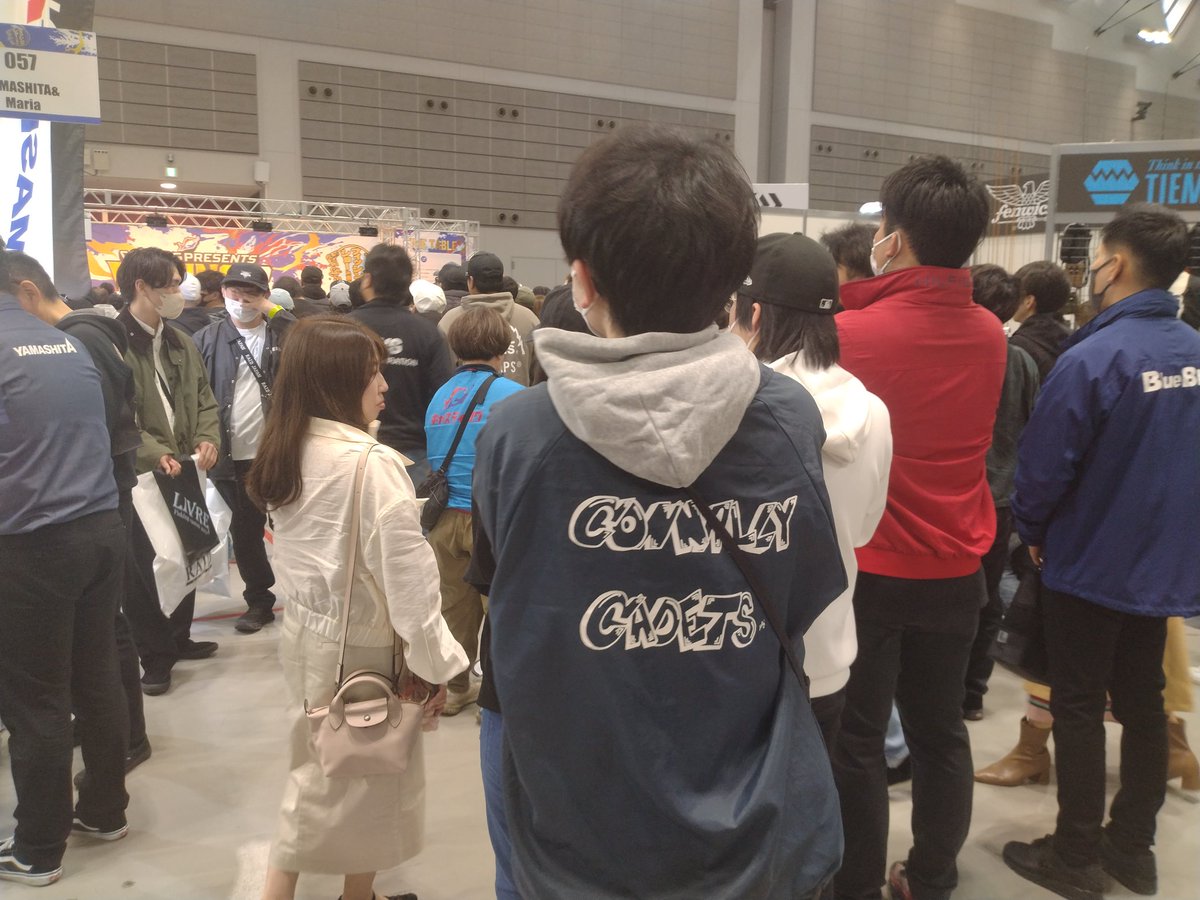 2424Fishman's tweet image. フィッシングショー東北
あの震災から15年
初めてこの地で出展したのが2015年
釣り人のこの熱気を見てくれ！！
もう感激で、沢山のユーザーさん、
ファンのみなさんの来場が嬉しくて
2424は本当は人前でも涙出そうです！
明日日曜残り1日、もっと沢山のご来場、
スタッフ一同お待ちしてる！
#Fishman