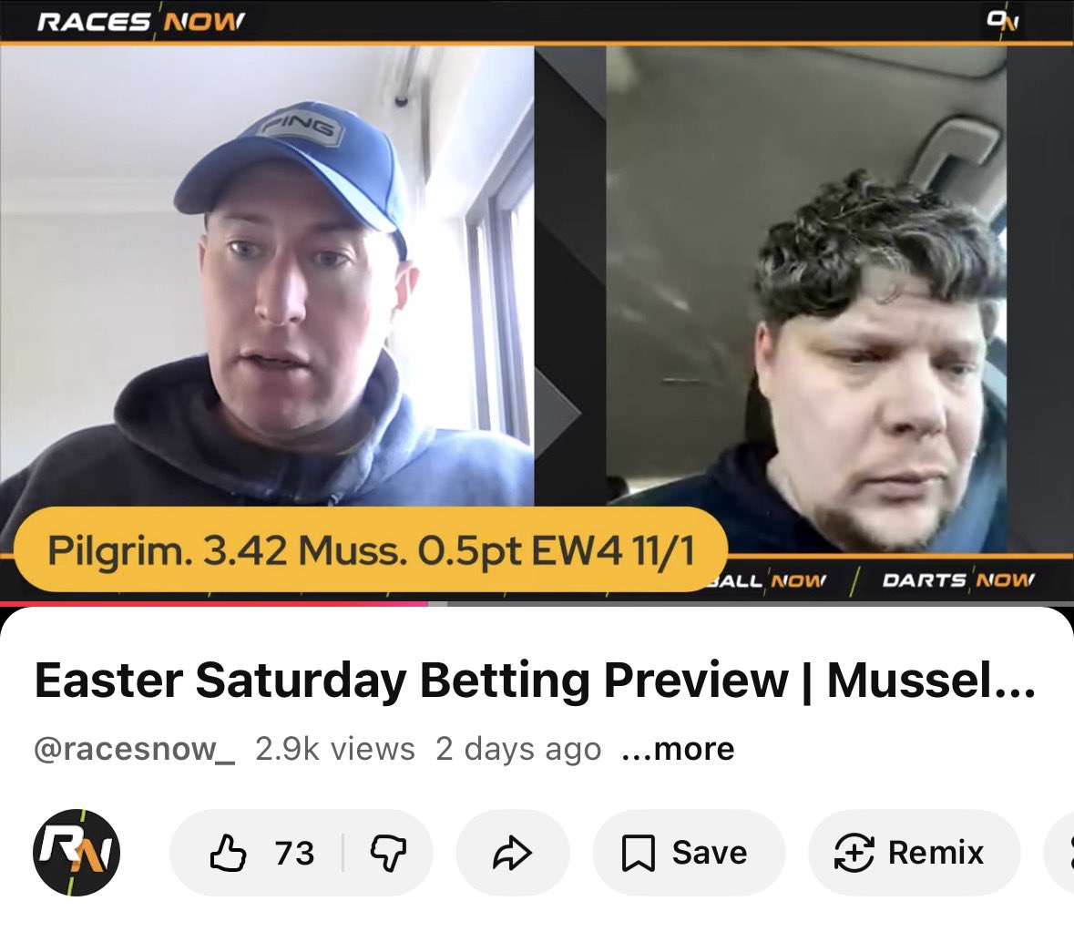 RACES NOW tweet media