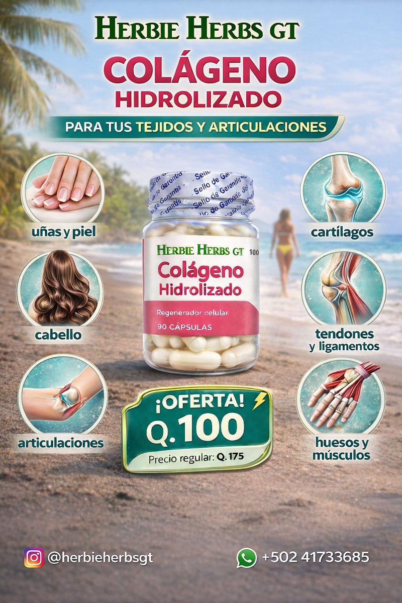 HerbieHerbsgt's tweet photo. 🏖️ ¡No dejes pasar la oportunidad de sentirte en total plenitud este verano! Tu momento ha llegado, en @HerbieHerbsgt tenemos de todo para que te veas radiante en Semana Santa. 😎

- Haz tu pedido por https://t.co/PzSdyGhHWk o al 41733685 📲

(Promos válidas hasta el 30 de abril) https://t.co/9AzXGAdwl1