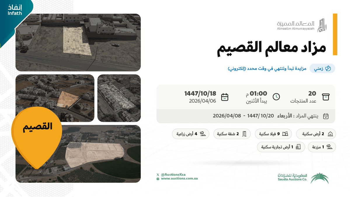 SA Auctions السعودية للمزادات tweet media