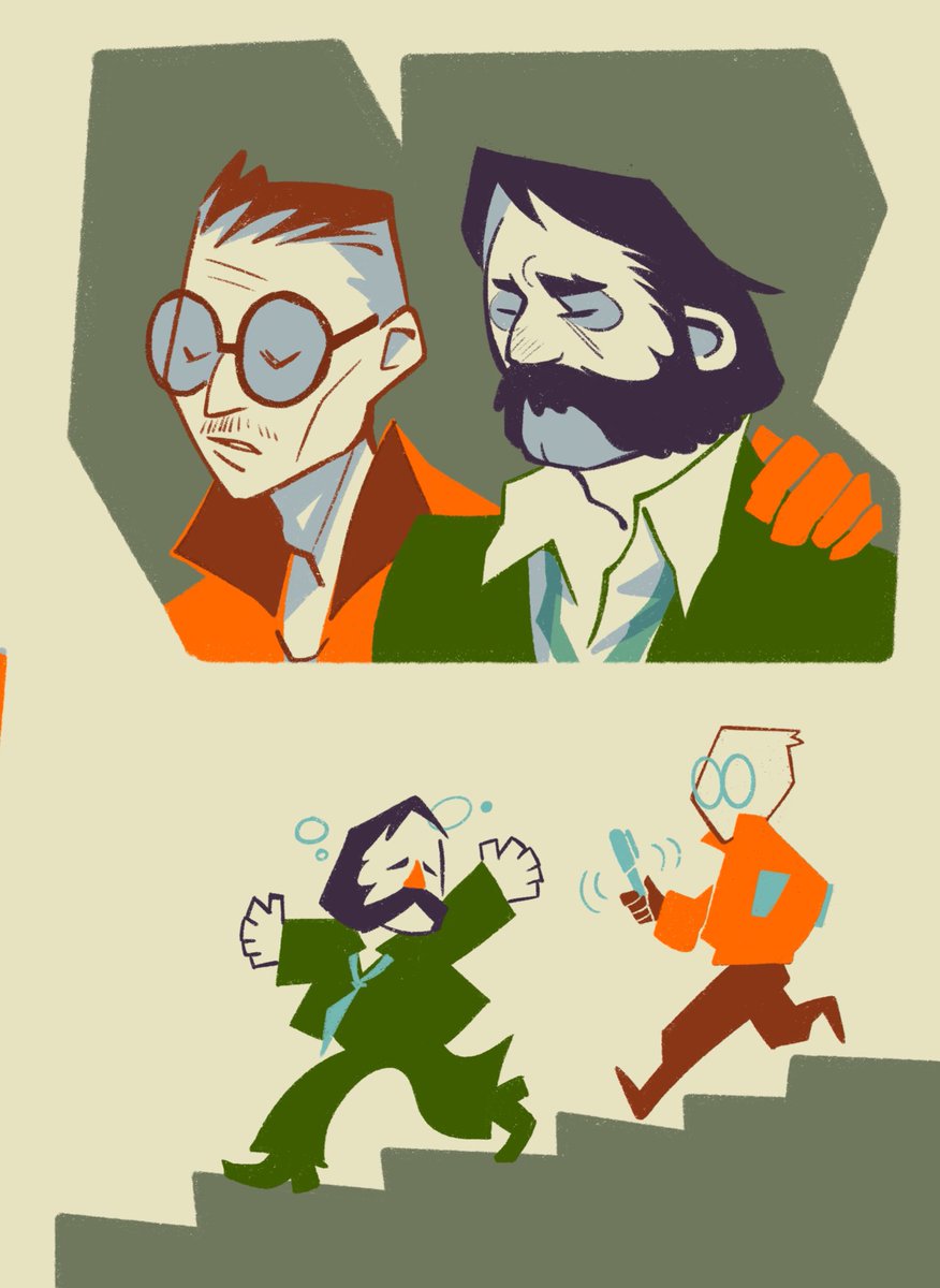 🍊、🍾

#DiscoElysium #DiscoElysiumfanart #harrydubois #kimkitsuragi