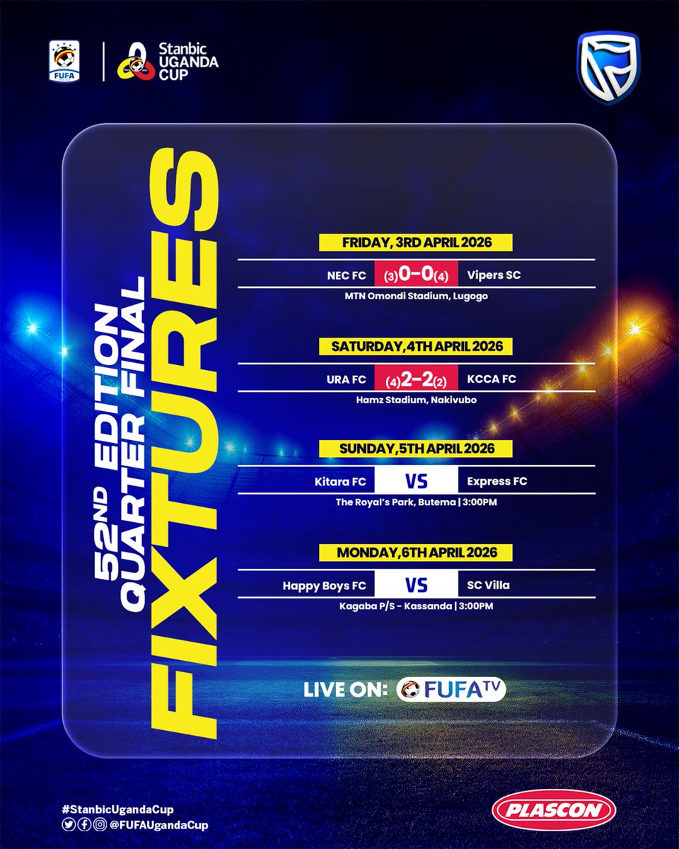 Stanbic Uganda Cup tweet media