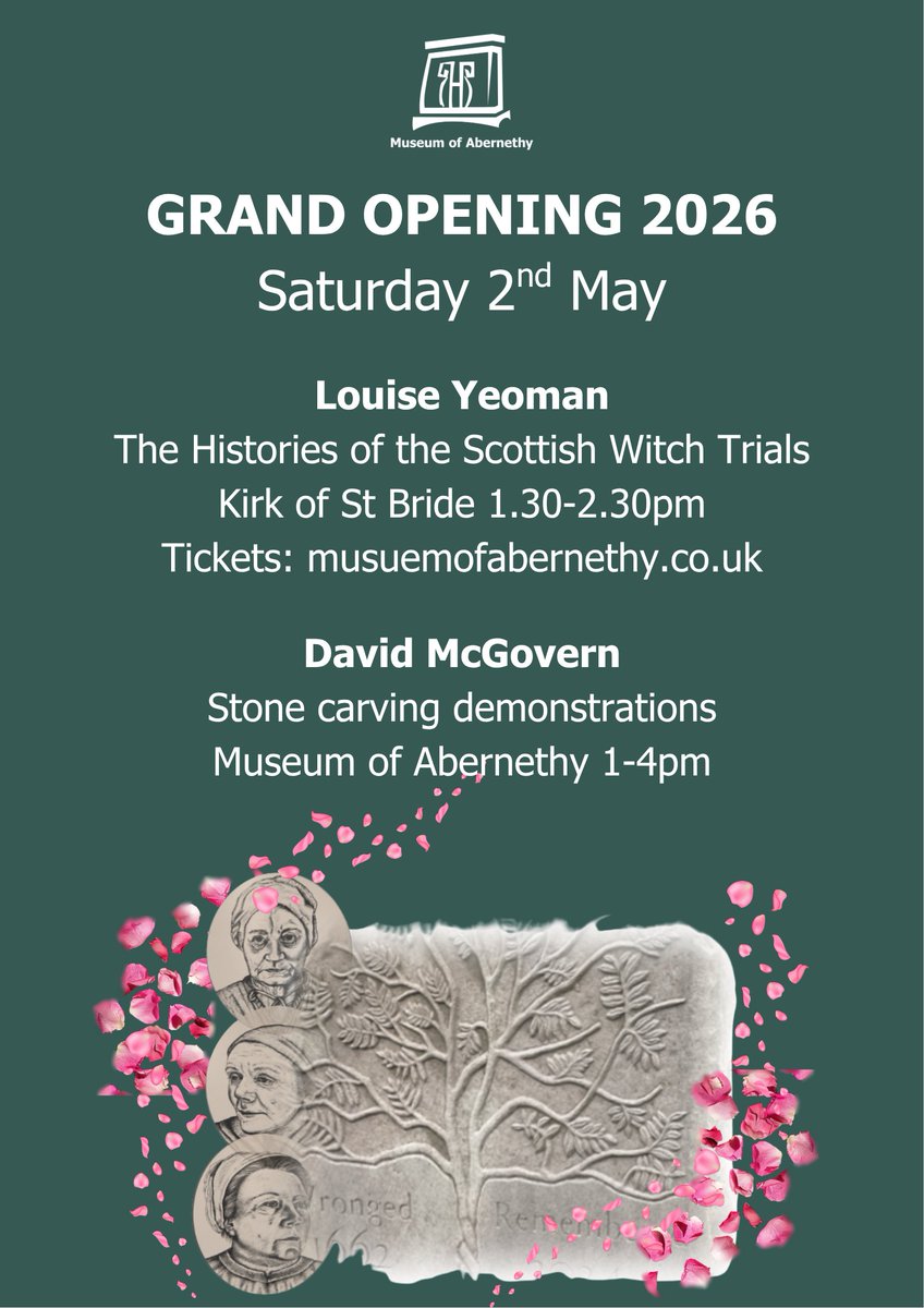 The moment you've all been waiting for! Details for our opening day on May 2nd - tickets for Louise's talk available via our website (link in bio); no need to book for David's demo. It's gonna be a fantastic day!