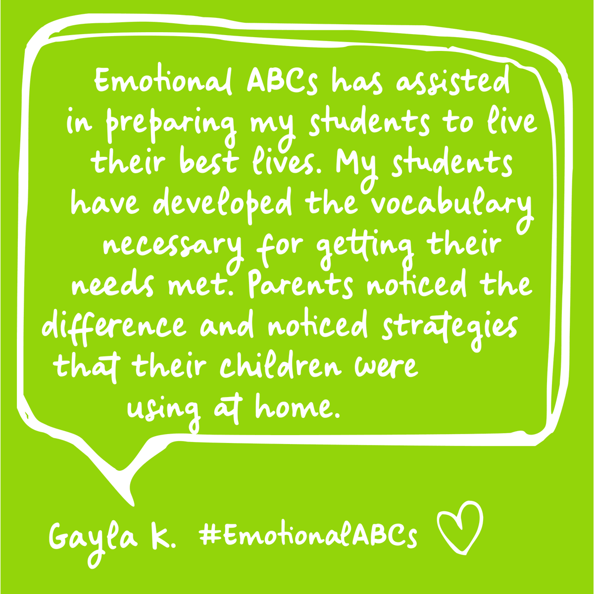 Emotional ABCs tweet media