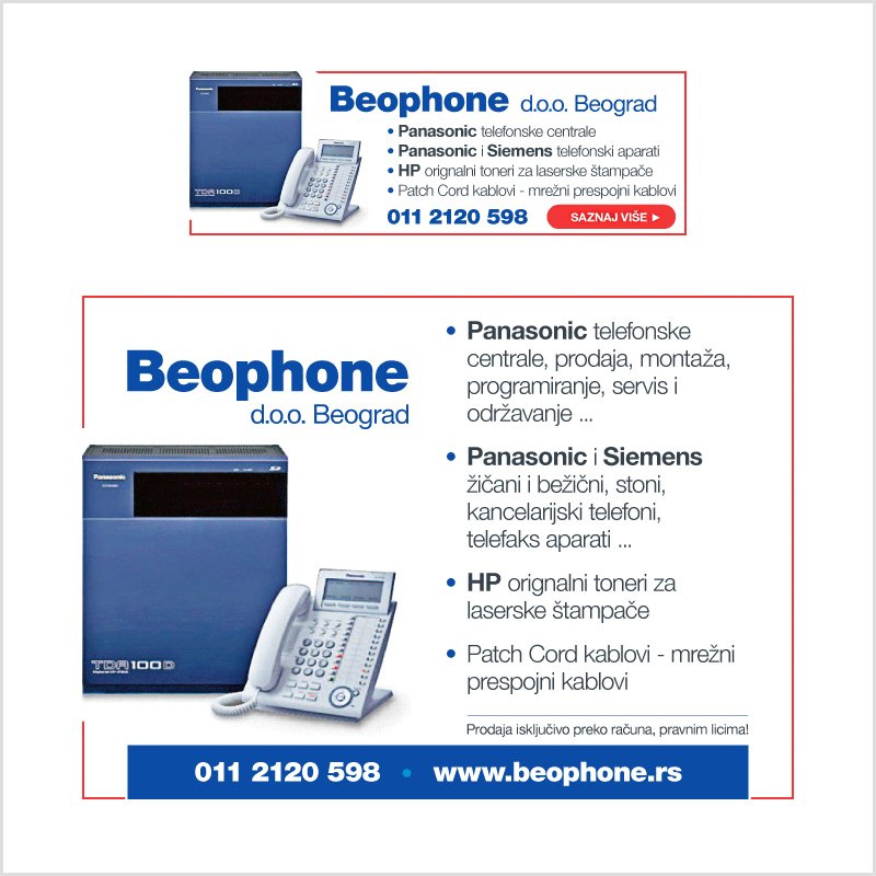 Beophone's tweet photo. https://t.co/HUdXQ90gwD
Telefonska centrala Panasonic KX-TES824CE (3 ulazne linije/8 lokala-proširiva do 8 ulaza i 24 lokala)

KX-TES824, najbolje rešenje za vaše komunikacione potrebe, centrala Panasonic KX-TES824 (prodaja, montaža, programiranje) https://t.co/ESK8n10pVW