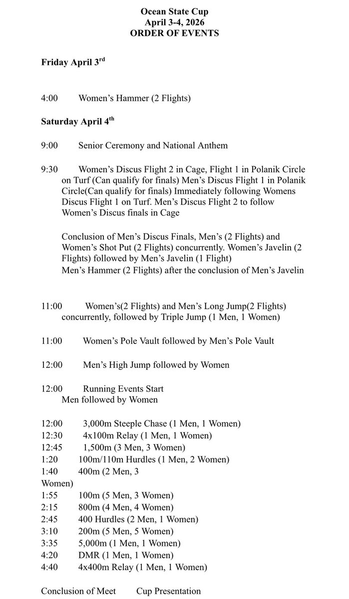 URI Women's XC/T&F tweet media
