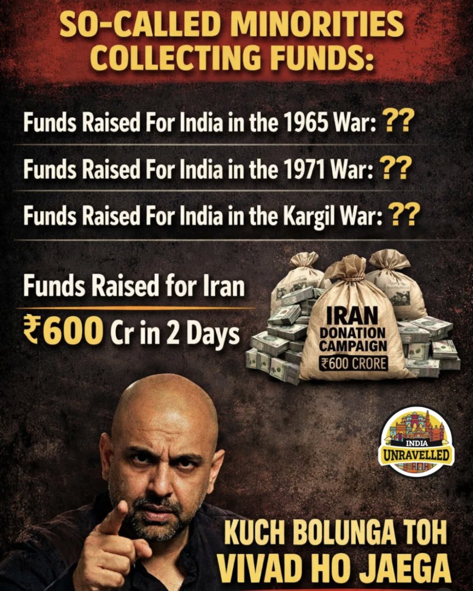 SpeakForBharat's tweet image. Poor?
Helpless?
Minority?

India needs to do a reality check ! 💯 
#WakeUpCall