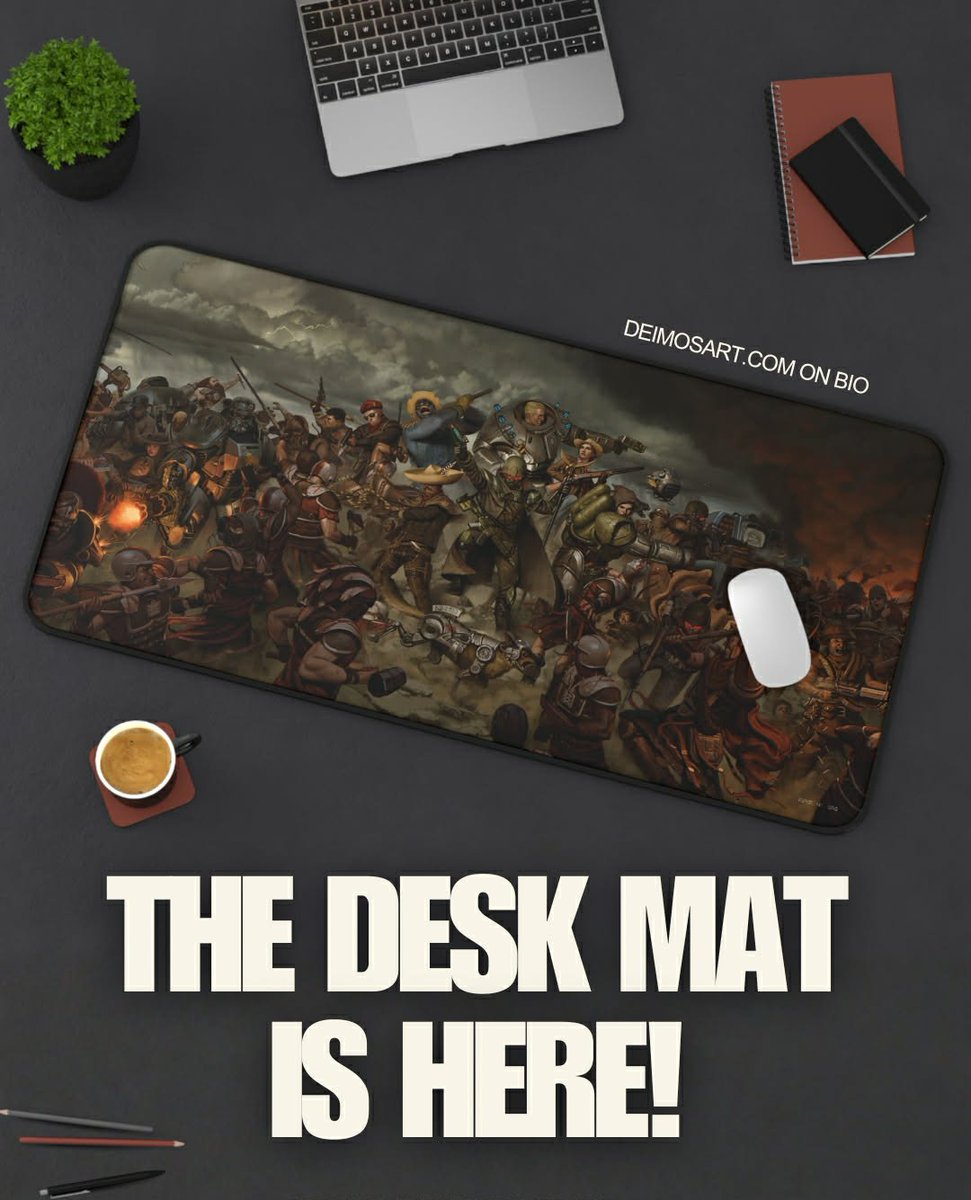 _deimos_art's tweet photo. wandering version, with his poncho down, front and back. would also like to announce the release of the 2281 overture desk mat :)

https://t.co/MJJ76PpEnW https://t.co/X3LPuChomQ