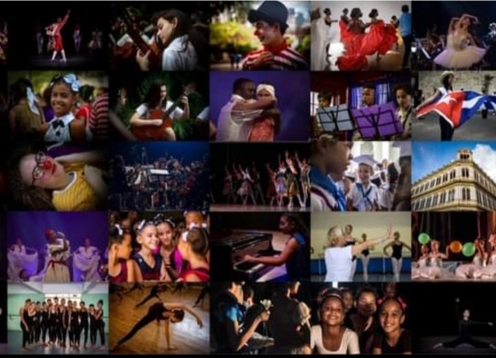 Felicitamos a los niños y jóvenes cubanos, en especial a quienes cultivan el arte. Fidel resaltó que la juventud es fuerza creadora y relevo seguro de la Revolución. 
🇨🇺 OPJM y UJC son baluartes, y por su felicidad #Cuba trabaja.  
#CubaEsCultura