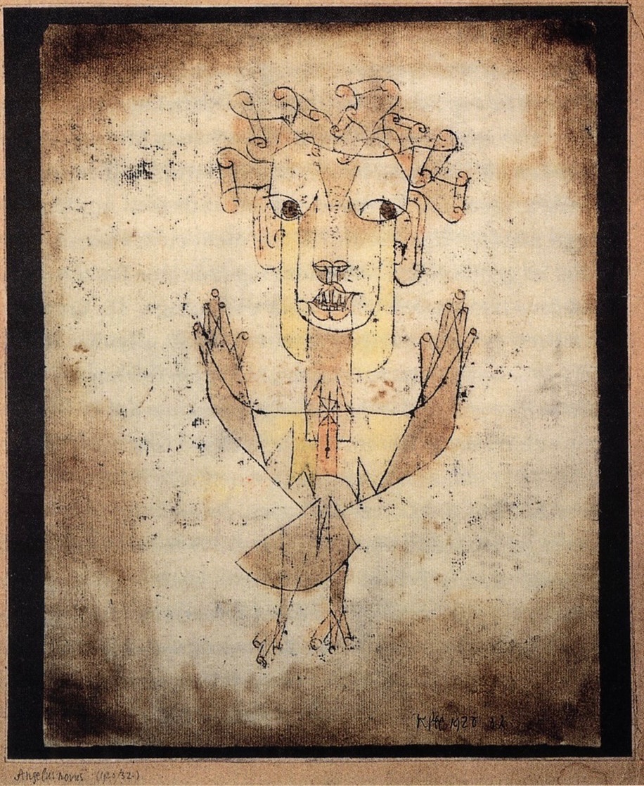 Angelus Novus, 1920 • Paul Klee •