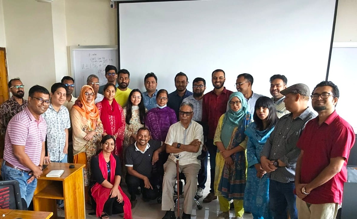 CliMate_HEAL's tweet photo. Insightful session today with Ainun Nishat, Professor Emeritus at the University of Dhaka 🌍
Exploring Climate Change & Health Promotion (#CCHP) at the Dept. of Disaster Science & Climate Resilience (#DSCR)—where knowledge meets action for a resilient future.
#UniversityOfDhaka
#ClimateChange
#PublicHealth
#CCHP
#DSCR