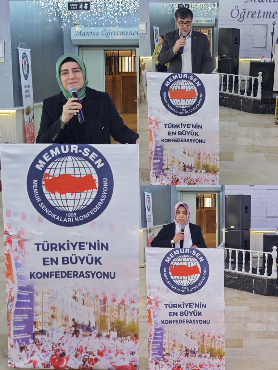 ebsmanisa's tweet photo. Aileye Değer, Geleceğe Değer! 

​Memur-Sen ve Eğitim-Bir-Sen Manisa Kadın Komisyonumuzun düzenlediği "Aileye Değer" temalı Kadın Buluşması programımızı, Genel Merkez Kadın Komisyonu Başkanımız Sayın Sıdıka Aydın’ın teşrifleriyle büyük bir coşku ve yoğun katılımla gerçekleştirdik.

​Programda;
🎤 Şube Başkanımız Ahmet Yasav ve Kadın Komisyonu Başkanımız Gönül Çiftçioğlu’nun selamlama konuşmalarının ardından söz alan Genel Merkez Kadın Komisyonu Başkanımız Sayın Sıdıka Aydın;

​✅ Kadının çalışma hayatındaki kritik önemini,
✅ Aile ve neslin korunması için alınması gereken önlemleri,
✅ Doğum izni, süt izni ve yarı zamanlı çalışma vb. kadın çalışanlarla ilgili kazanımlarımızın geliştirilmesi için yürütülen çalışmaları paylaştı.

​Eğitim-Bir-Sen olarak, kadın çalışanlarımızın haklarını savunmaya ve "Önce Aile" demeye devam edeceğiz.

​Değerli paylaşımları ve teşrifleri için Sıdıka Aydın Başkanımıza, programı düzenleyen Gönül Çiftçioğlu Başkanımız ve Kadınlar Komisyonumuza, katılım sağlayan tüm üyelerimize teşekkür ederiz.