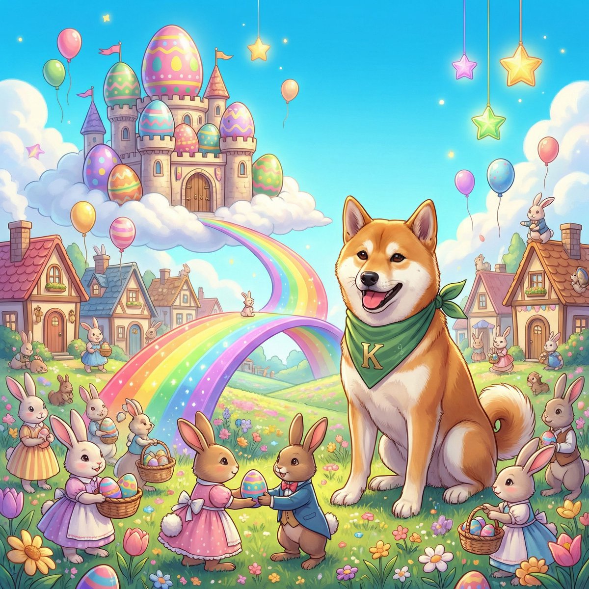 neiro_maxi's tweet photo. @binance The Easter Bunny builds with Kimchi! Woof woof! 💚 https://t.co/OrciwA4qtq