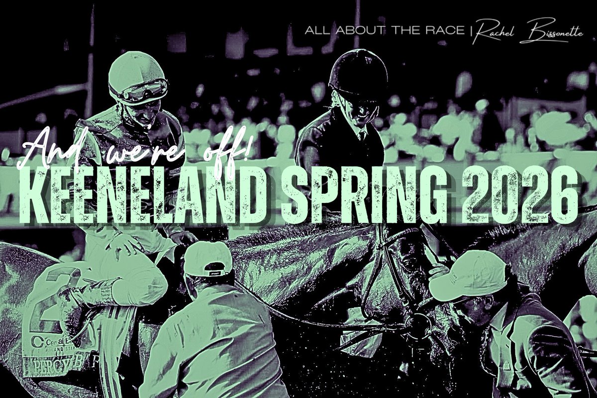 allbouttherace's tweet photo. And we’re off! #Keeneland Spring Meet kicked off yesterday with a win by Percy’s Bar in the feature, The Ashland S. We’re on the ground all meet with @Rachelbissonet2 Photography—mornings to wire. See yourself? Let us know so we can tag you &amp; you can share! 
📩 DM for biz inquiry https://t.co/9YJfShBLdQ