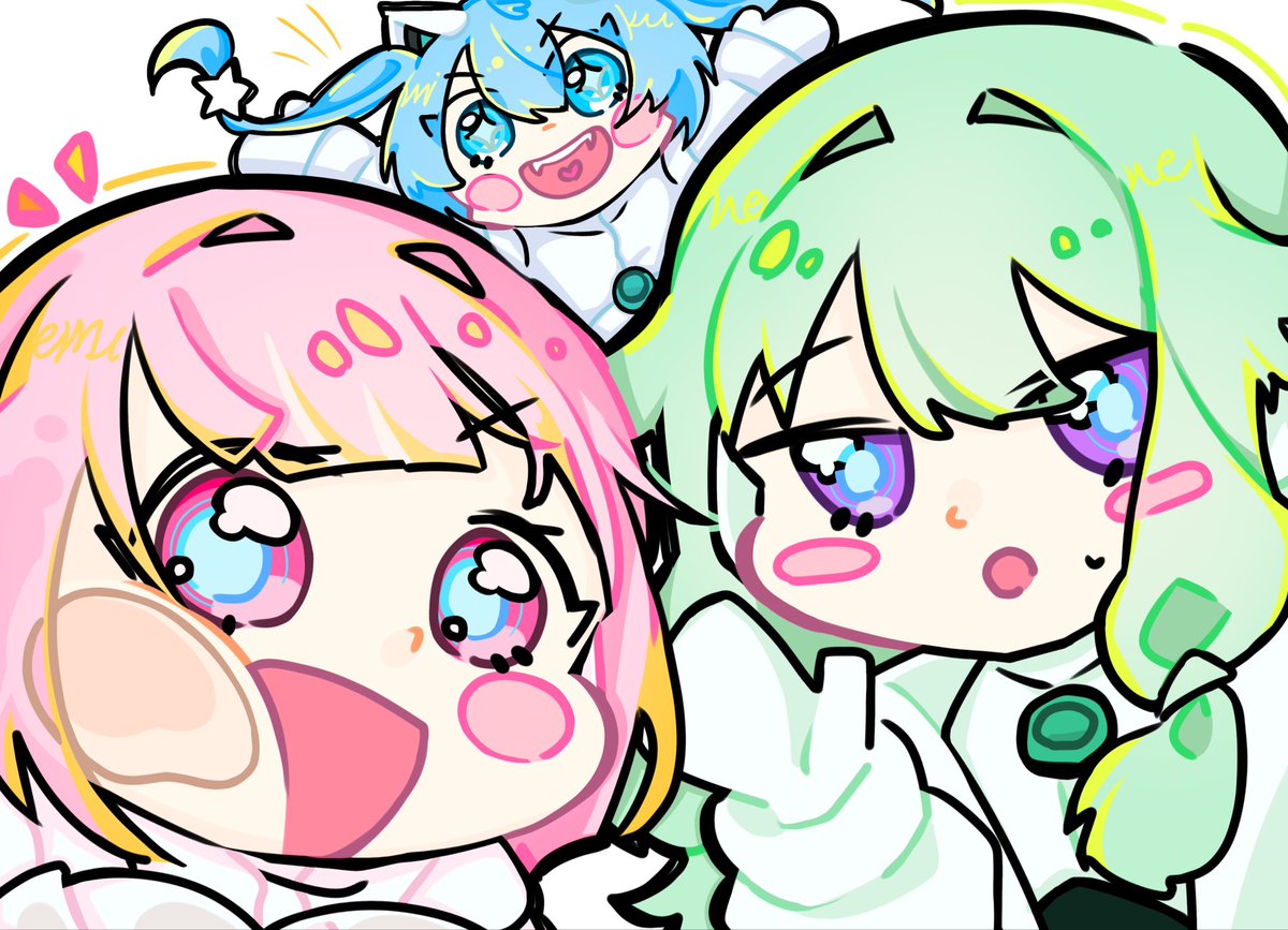 Azuma_himazin's tweet photo. プロセカ、エイプリルにあやかってロボ化はなんとなく癖を感じざるおえない。(♡︎ꉺ.̫ꉺ)
ミクはもちろんえむ、寧々もきゃわだった。
#prsk_FA #プロセカイラスト
#プロセカFA https://t.co/rPJx0ecDLT