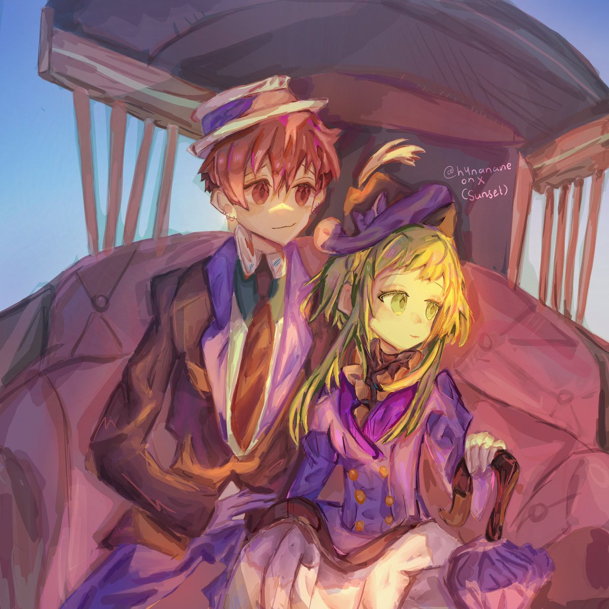 ⋆˚࿔ 𝐬𝐮𝐧𝐬𝐞𝐭𝜗𝜚˚⋆ || BIGGEST HANANENE FAN tweet media