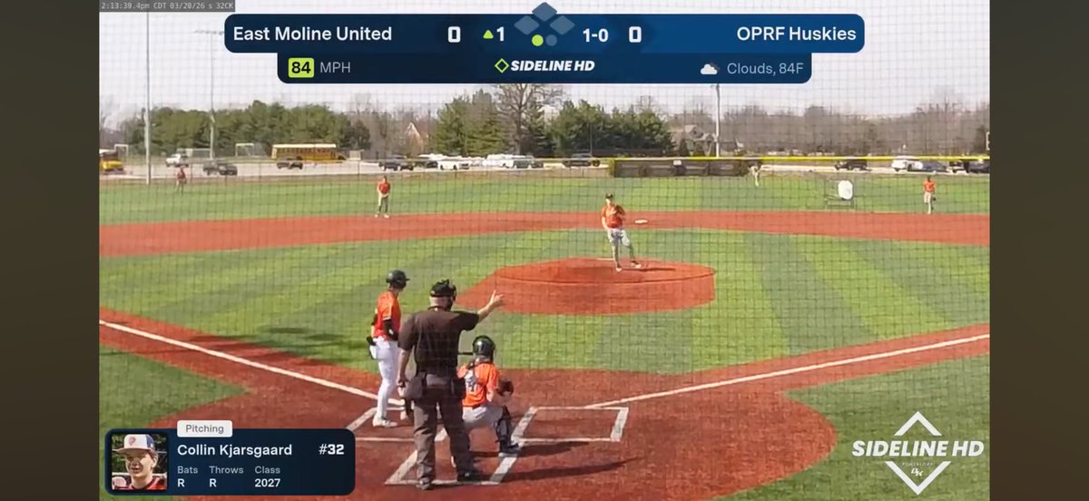 Collinkjars's tweet photo. My first two @oprfbaseball  varsity outings are in the books. My team picked up wins in both:

vs. East Moline: 4 IP, 3 H, 0 R, 0 BB, 3 K, W, touched 84
vs Leyden: 2 IP, 1 H, 0 R, 0 BB, 1 K, SV

Excited to kick off conference play this week!

@PrepBaseballIL 
@Longshots_BB https://t.co/FVL2ylyv5l