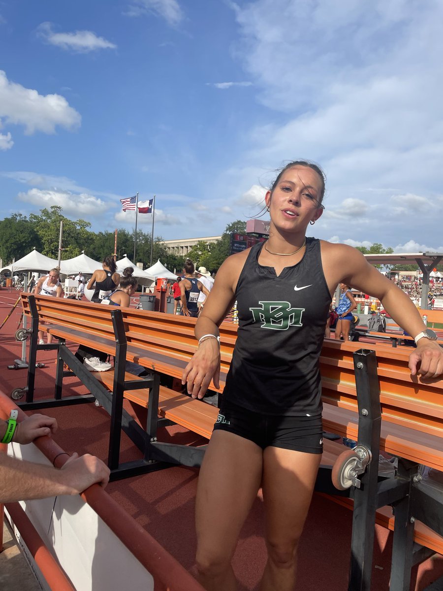 MarionTrack's tweet photo. Big shout out to our Pole Vault Princess Kaitlyn Rackley for her top ten finish at Texas Relays!!!
#GirlGetDownFromThere
#12FtClub
#ThirdTimesTheCharm https://t.co/7Zh5OSUfJM
