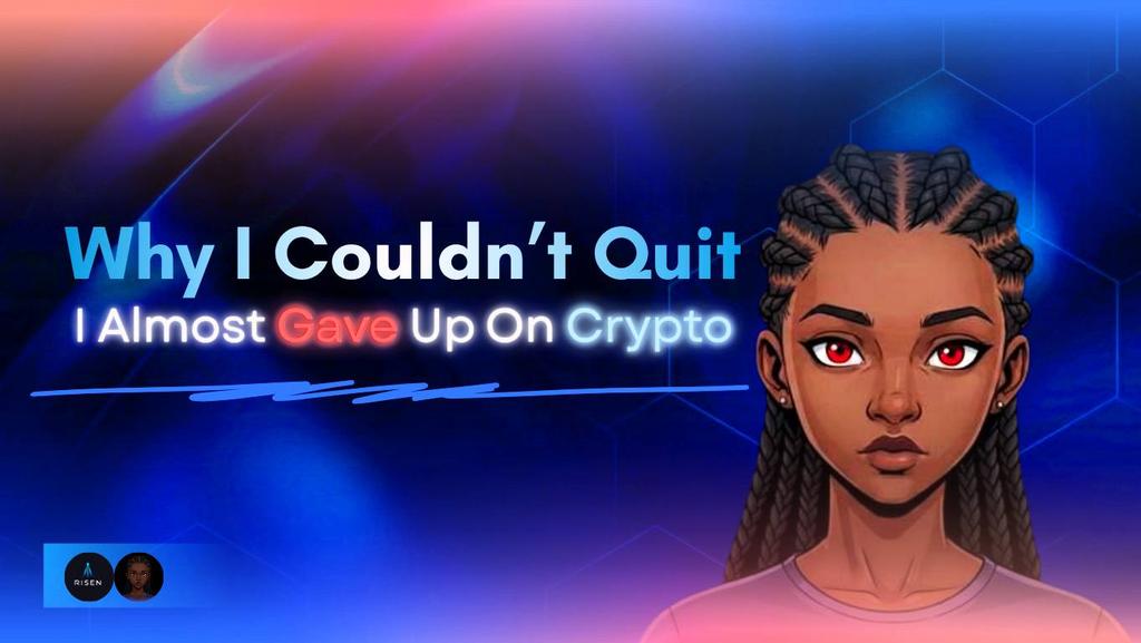 Laloba_002's tweet photo. i am leaving crypto for good.

but this is the story of why i want to stay, just this once.

it was 2024,

i put real money into a project i believed in.

$RSN #RISEN @RisenOnchain https://t.co/XXQSnIpHd9