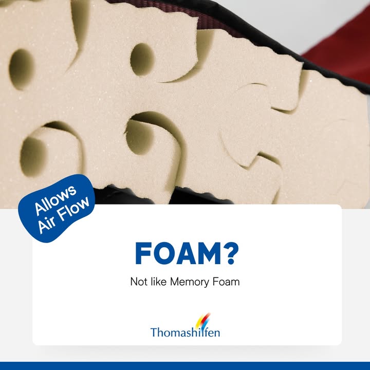🌙 Cool, Comfortable Sleep Starts Here.
Unlike traditional memory foam, Thevo Beds use open-cell breathable foam—designed to promote airflow and regulate temperature. That means no heat buildup, just a cooler, more restful night’s sleep. 😴