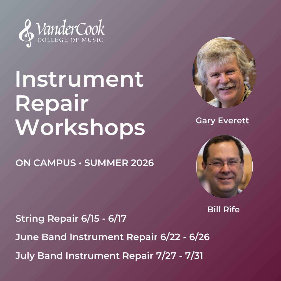VanderCook's tweet image. 🔧 🎺  Save money, learn valuable skills, and take control of your instrument care this summer!  🎻 🔧 

Limited spots available—secure yours today!

hubs.la/Q049Blnw0

#MusicEducation #MusicTeachers #VanderCook #MECA #instrument #repair #band #strings