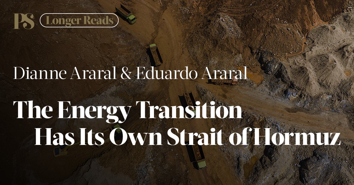 Project Syndicate tweet media